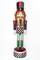 Christmas Nutcracker. Wizardi Classic Wooden Festive Decoration F07M14-37-N01833A